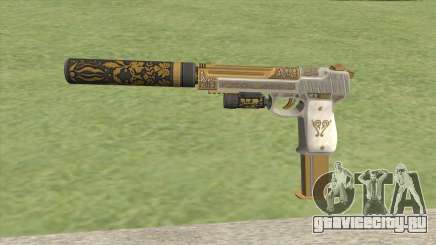 Pistol .50 GTA V (Luxury) Full Attachments для GTA San Andreas