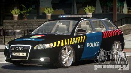 Audi S4 Police V1.0 для GTA 4