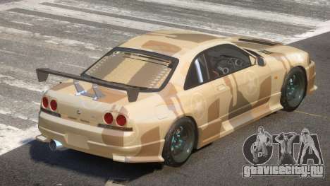 Nissan Skyline GT R33 SE PJ2 для GTA 4