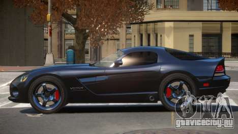 Dodge Viper SRT GTS V1.2 для GTA 4