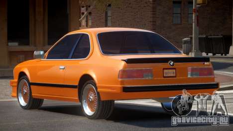 1990 BMW M6 ST для GTA 4