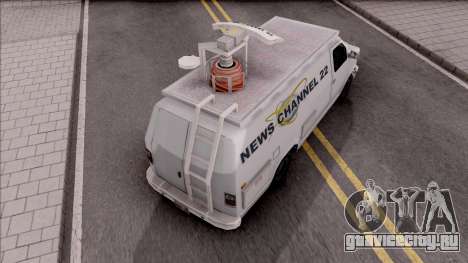 Mullido Newsvan NFS MW для GTA San Andreas