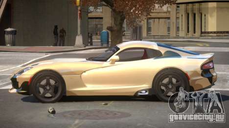 Dodge Viper SRT GTS PJ1 для GTA 4