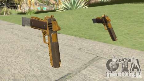 Heavy Pistol GTA V (Gold) Base V2 для GTA San Andreas