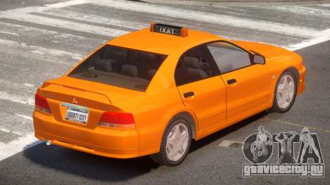Mitsubishi Galant Taxi V1.0 для GTA 4