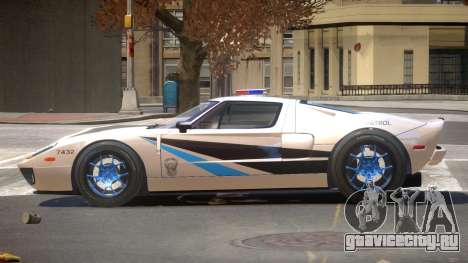 Ford GT1000 Police V1.3 для GTA 4