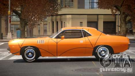 Plymouth Hemi Cuda STI PJ5 для GTA 4