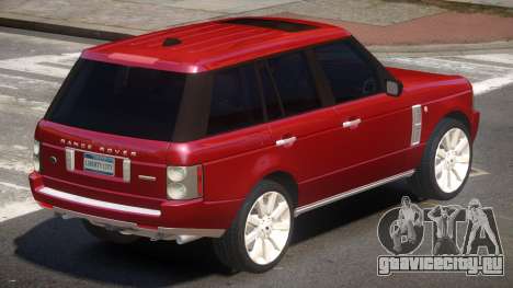 Range Rover Supercharged Edit для GTA 4