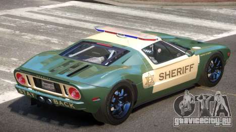 Ford GT1000 Police V1.2 для GTA 4