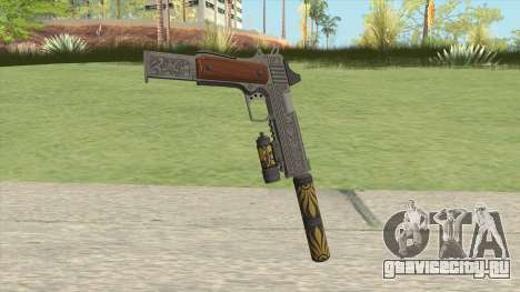 Heavy Pistol GTA V (Luxury) Full Attachments для GTA San Andreas