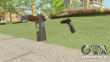 Heavy Pistol GTA V (Luxury) Flashlight V2 для GTA San Andreas