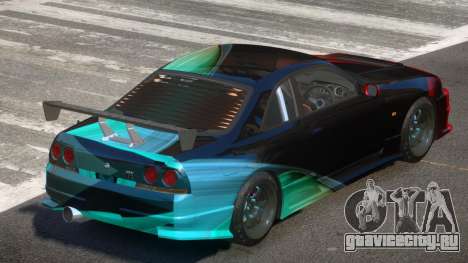 Nissan Skyline GT R33 SE PJ5 для GTA 4