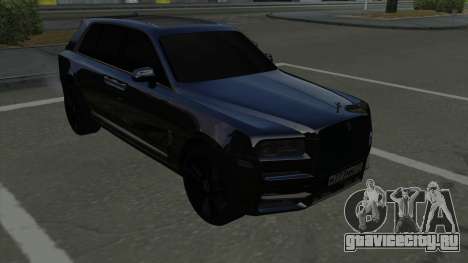 Rolls Royce Cullinan 2019 Black для GTA San Andreas