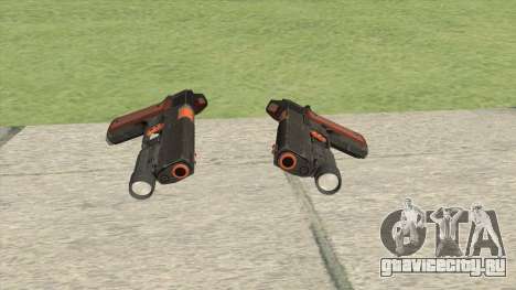 Heavy Pistol GTA V (Orange) Flashlight V1 для GTA San Andreas