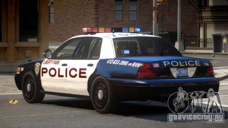 Ford Crown Victoria Police V2.3 для GTA 4