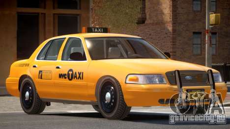 Ford Crown Victoria Taxi NY для GTA 4