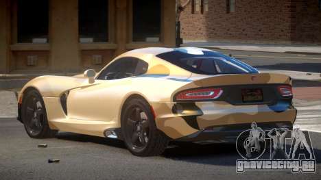 Dodge Viper SRT GTS PJ1 для GTA 4