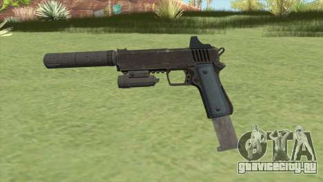 Heavy Pistol GTA V (LSPD) Full Attachments для GTA San Andreas