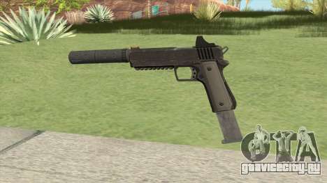 Heavy Pistol GTA V (NG Black) Suppressor V2 для GTA San Andreas
