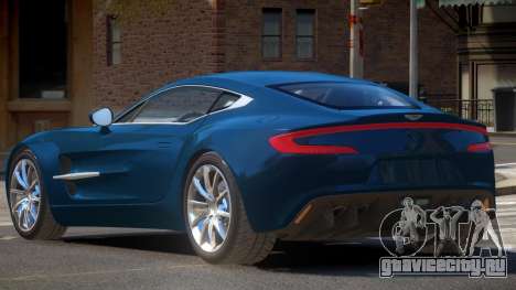Aston Martin One 77 V1.0 для GTA 4