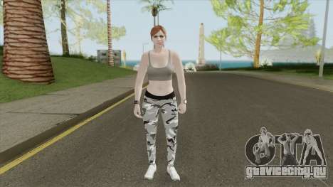 Random Female (Gym Suit) V2 GTA Online для GTA San Andreas