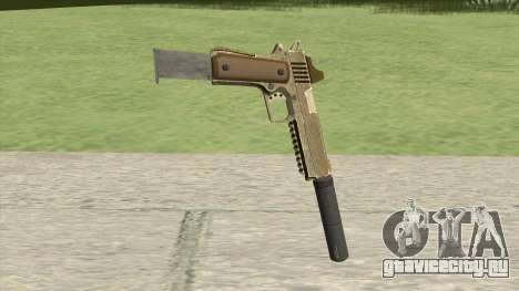 Heavy Pistol GTA V (Army) Suppressor V2 для GTA San Andreas
