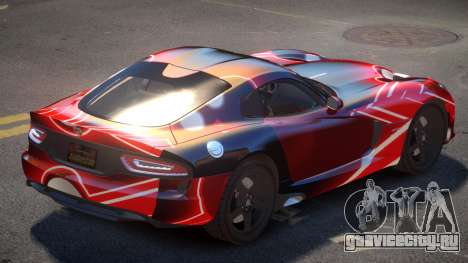 Dodge Viper SRT GTS PJ2 для GTA 4