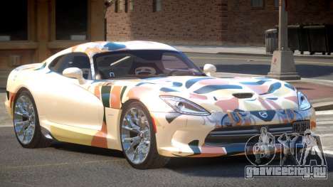 Dodge Viper GTS Edit PJ2 для GTA 4