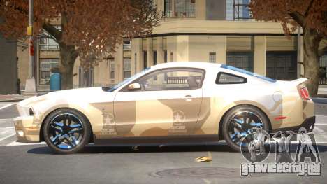 Shelby GT500 V8 PJ2 для GTA 4
