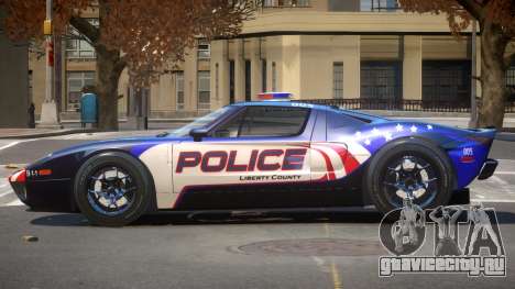 Ford GT1000 Police V1.0 для GTA 4