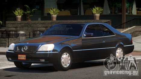 Mercedes Benz 600SEC V1.0 для GTA 4