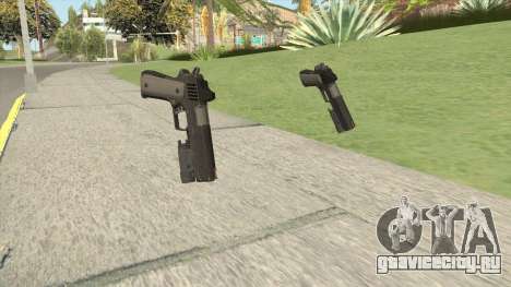 Heavy Pistol GTA V (NG Black) Flashlight V1 для GTA San Andreas