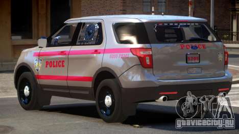 Ford Explorer Police V2.1 для GTA 4