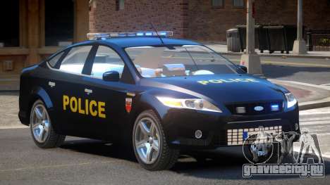 Ford Mondeo ST Police для GTA 4
