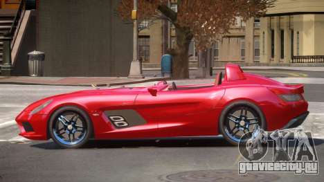 Mercedes Benz SLR R-Tuning для GTA 4