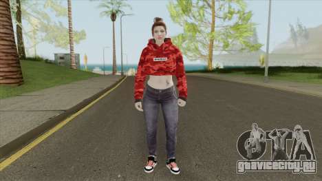 Random Female V6 (GTA Online) для GTA San Andreas
