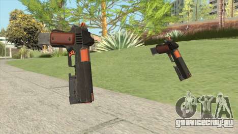 Heavy Pistol GTA V (Orange) Flashlight V2 для GTA San Andreas