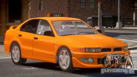 Mitsubishi Galant Taxi V1.0 для GTA 4