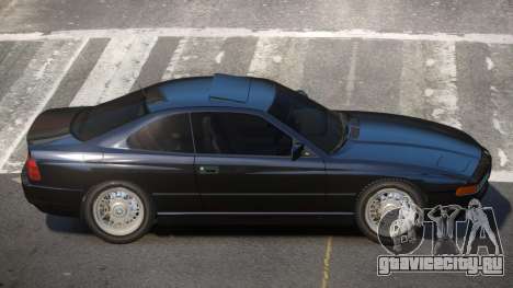 1993 BMW 850i TR для GTA 4