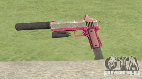 Heavy Pistol GTA V (Pink) Full Attachments для GTA San Andreas