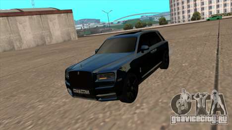 Rolls Royce Cullinan 2019 Black для GTA San Andreas