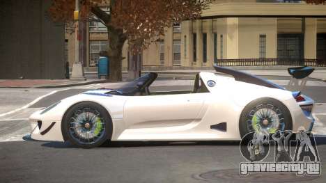 Porsche 918 GT-Sport для GTA 4