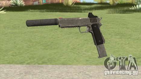Heavy Pistol GTA V (Platinum) Suppressor V2 для GTA San Andreas