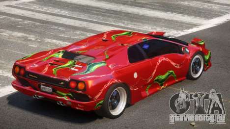 1995 Lamborghini Diablo SV PJ4 для GTA 4