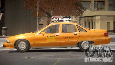 Chevrolet Caprice Taxi V1.0 для GTA 4