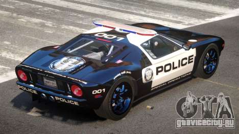 Ford GT1000 Police V1.1 для GTA 4