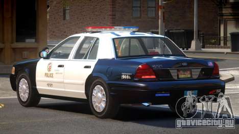 Ford Crown Victoria ST Police для GTA 4