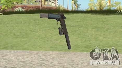 Heavy Pistol GTA V (LSPD) Full Attachments для GTA San Andreas