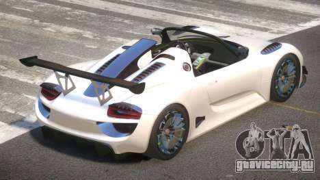 Porsche 918 GT-Sport для GTA 4