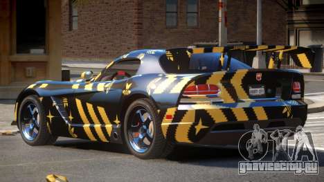 Dodge Viper SRT Drift PJ3 для GTA 4